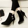 Fashion Lightweight Booties Soft With Tassels Solid Color Woman Short Shoes On Offer Goth Sale Pu Boot Promotion Ankle Boots for Women