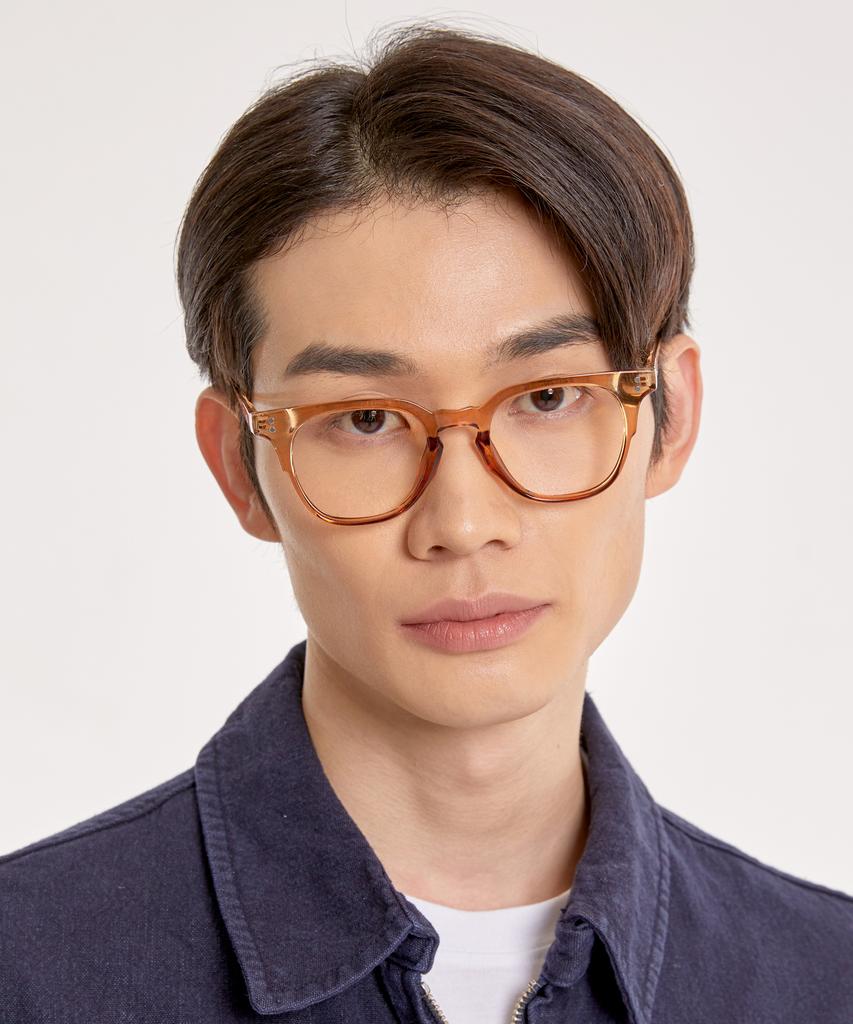Eseubika Bob-C04 Blue Light Horn-Rimmed Glasses