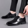 Business Classic Men's Leather Shoes Retro elegant gentleman style Party and daily formal office Luxury quality adult shoes