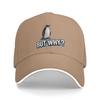 Nihilist Penguin But Why Funny Animal Sun Baseball Cap  Summer Y2k Funny Hip Hop Hats For Men Adult Tennis Skate Baseball Caps