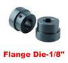 KASTFORCE KF5020 Bead Roller Flange Die Set, Compatible with 22mm Shafts, Set of 6 (3 Types), for Thin Metal Machining, Heat-Treated Tool Steel