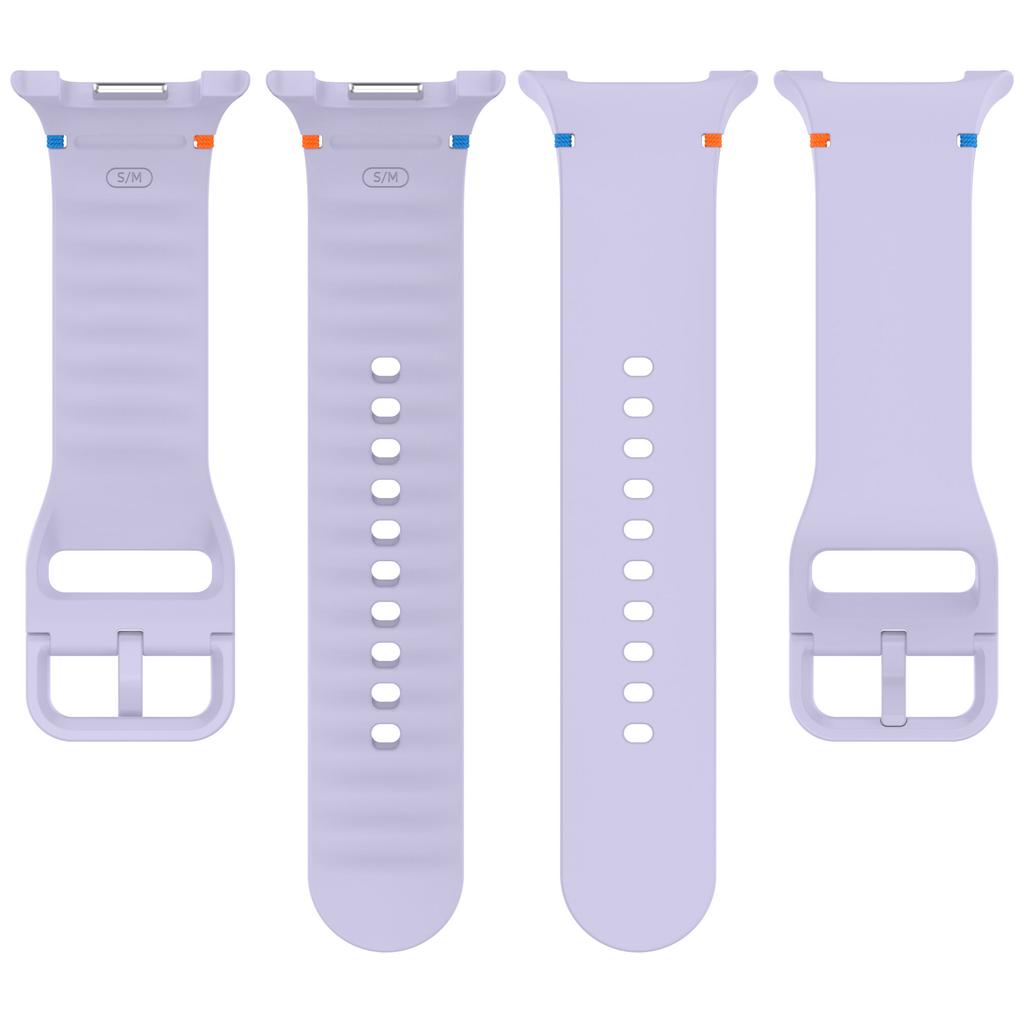Officiellt Armband För Samsung Galaxy Watch 8 40mm 44mm Watch8 Classic 46mm Silikon Sportarmband Correa Original 1:1 Band utan mellanrum