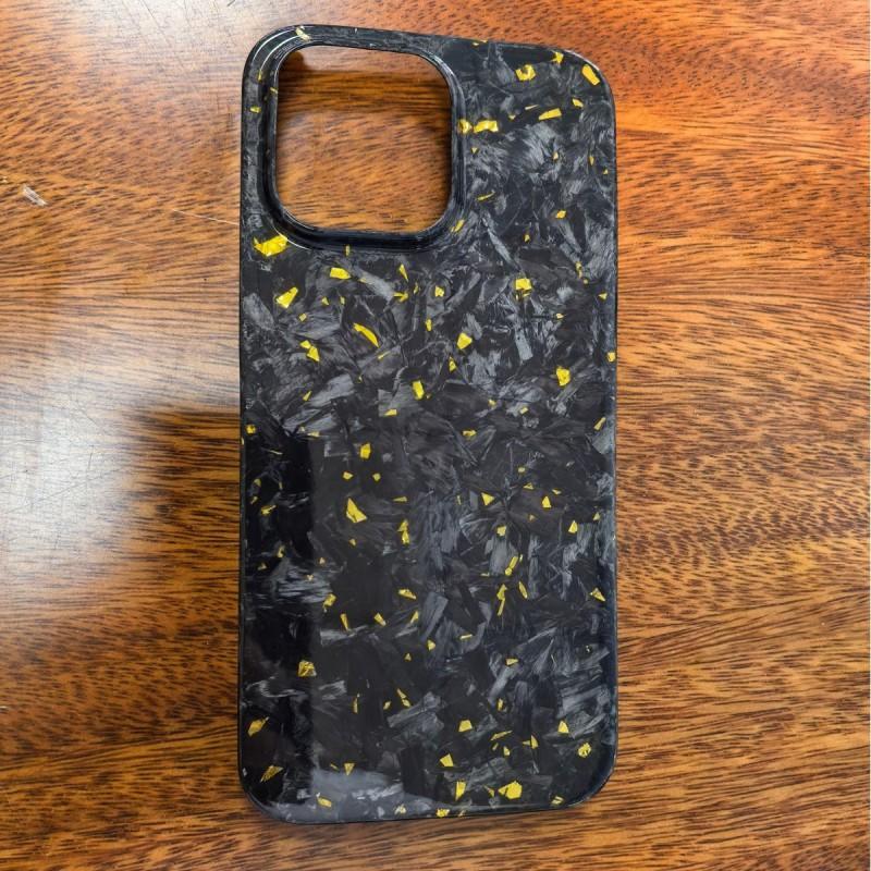Carbon Fiber Phone Case IPhone 14 Pro Max Slim Hard Shell Lightweight Luxury Style Edge Protection