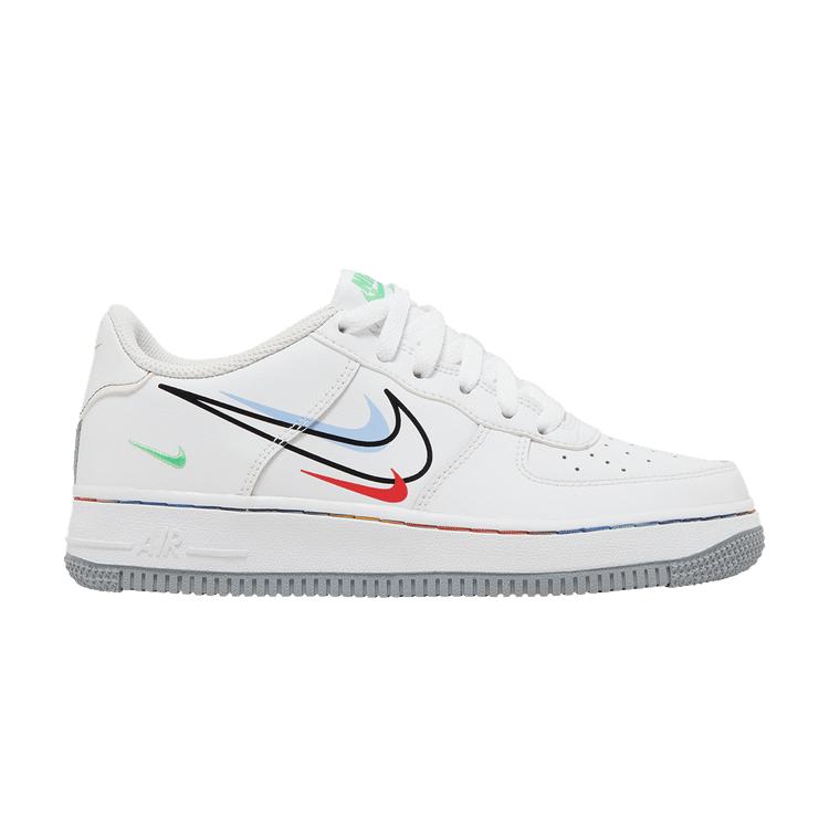 Nike Air Force 1 Low GS  Multi Swoosh  35.5