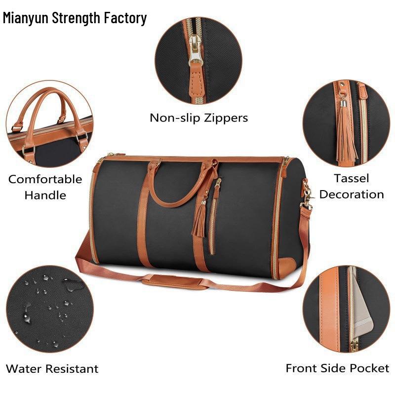 Women's Large PU Leather Fashion Carry-on Bag