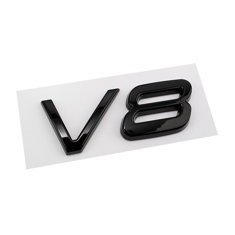 Car ABS Displacement Logo Replace Badge Emblem Decal Sticker For Volvo S60 S80 S90 XC90 XC60 V40 V70 V60 T3 T4 T5 T6 T8 V8 AWD