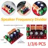 1-6PCS YLY-2088 Audio Speaker Frequency Divider 400W Full Range Treble Bass HiFi Speaker Modification Upgrade Board Welding Free