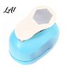 Decorative Hexagon Punch Paper for Crafts Scrapbook Metal Puncher Professional Hole Shape Puncher DIY Arts Cardboard