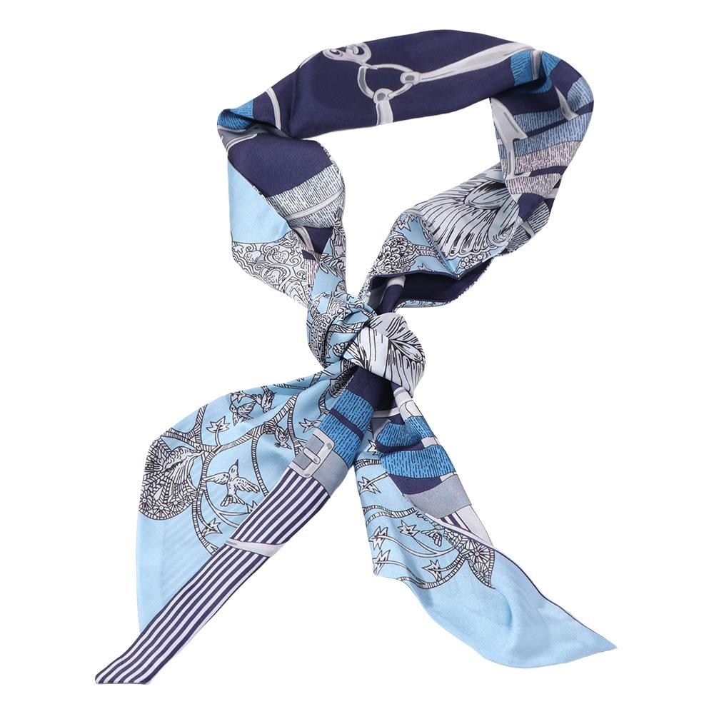 

Retro Cashew Nut Print Polka Dot Scarf Thin Waistband Scarf Headband Neckerchief Hair Accessories Long Scarves Spring Summer