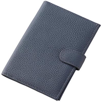 Passport Case for International Skimming 9 SIM Card Floating Cowhide X Navy [Mellbo] Travel, Prevention, Pockets, All-Purpose Storage, Slot, Bifold,