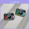 Unique Cartoon Camera Design Metal Enamel Pin Brooch For Stylish Clothing And Bags