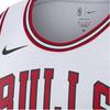 Nike NBA Letter Logo Print Basketball Jersey SW Fan Edition 22-23 Season Limited Edition Bulls LaVine No. 8 Unisex Tops White DN2072-100