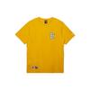 New Era SS23 Letter Logo Printed Crew Neck T-Shirt Unisex Tops Yellow 13546463