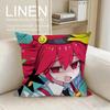 Cute Kasane Teto Anime Cushion Cover Pillowcase Set Pcs x x Breathable Washable Sofa Cushion Cover