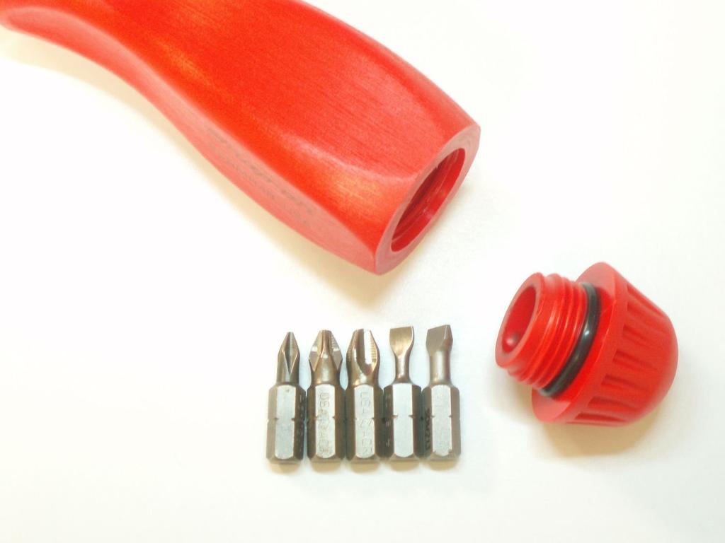 Ratchet Driver with Standard SSDMR4BR Snap-on Handle, Red, [Used]