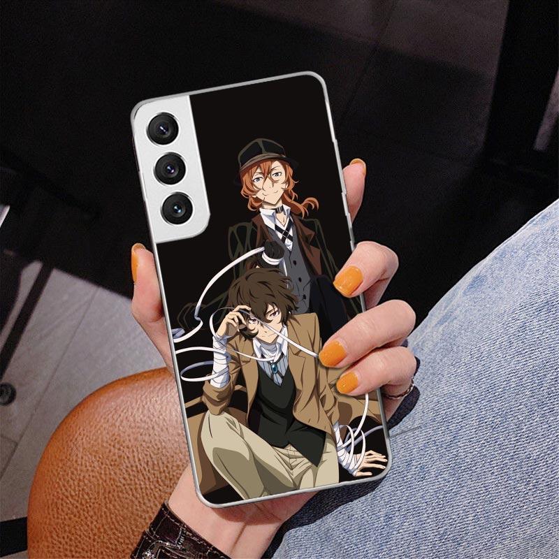 

Чехол для телефона Bungo Stray Dogs Double Black для Samsung Galaxy S26 S25 Edge S23 S24 Ultra S22 Plus S21 S20 FE Уникальная крышка Мягкий силикон Samsung S20 FE