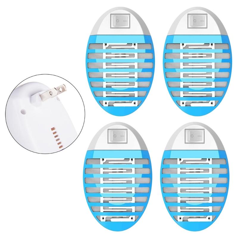 MosquitoesKiller Lamp UV AttractantCatcher Insect Trap for Indoor HomeKitchen Office BugZapper Plug In FlyKiller