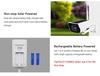 Solar-Powered Wireless Outdoor Camera with UBOX Mobile Remote Viewing
