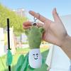 TikTok Style Cartoon Garlic Scallion Ginger Chili Plush Keychain Ornament Toy