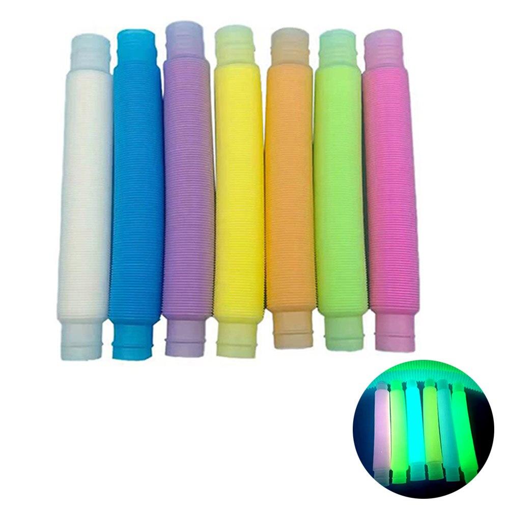 Lot de 12 tubes lumineux à DEL, grands bâtons phosphorescents, jouets sensoriels anti-stress, cadeaux d'anniversaire pour enfants, garçons et filles, décoration pour camping, festival, fête Lot de 12 tubes lumineux à DEL, grands bâtons phosphorescents, jouets sensoriels anti-stress, cadeaux d'anniversaire pour enfants, garçons et filles, décoration pour camping, festival, fête