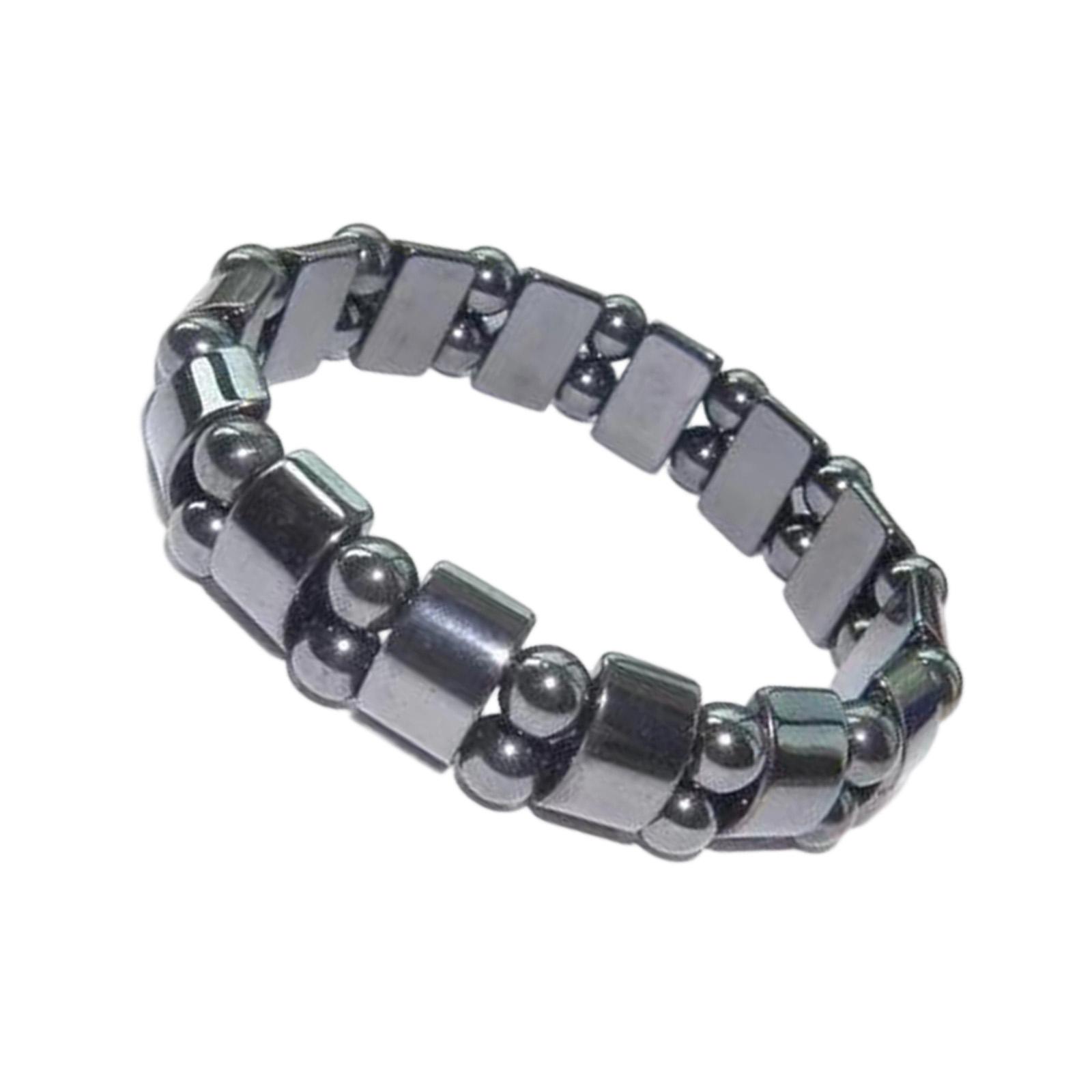 

Flexible Magnetic Beaded Wristband Elastic Stretch Bracelet For Men And Women Stylish Wrist Decoration