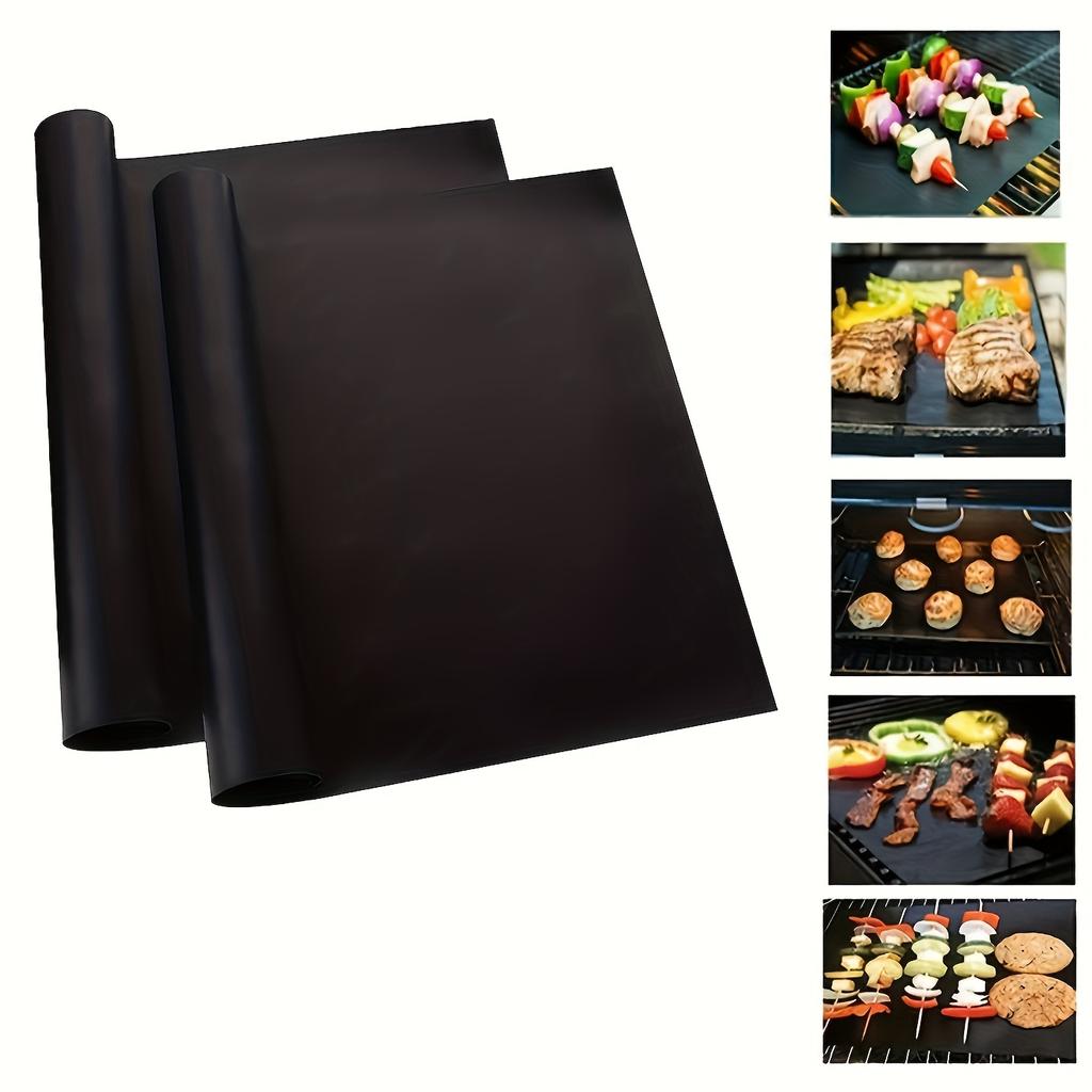 Non-Stick Gas Stove Top Burner Cover - Reusable Kitchen Protector for Clean Cooking - Gas Range Mat for Oven Liners