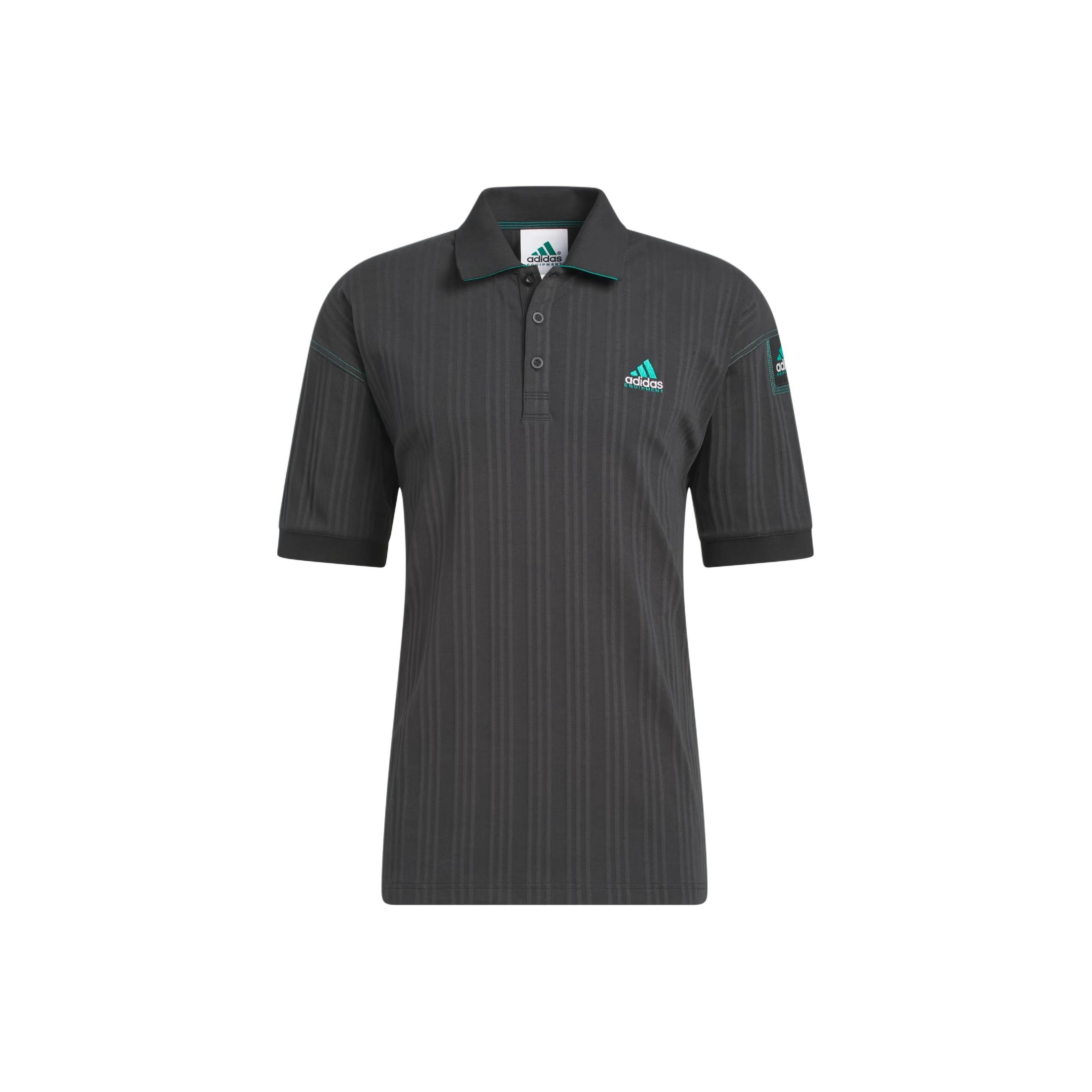 Adidas EQT FW25 Loose Comfortable Pullover Short Sleeve Golf Shirt Men tops JW9874 S