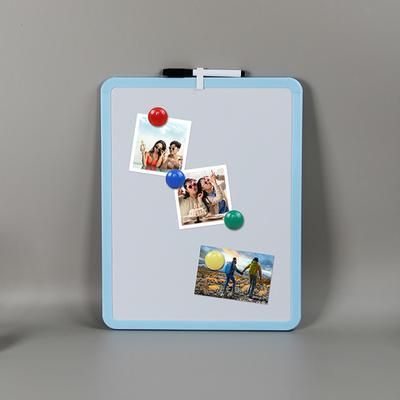 Yousheng Mała Tablica Suchościeralna 14" x 11" Mini Biała Tablica z Markerem Dwustronna Ręczna Tablica Suchościeralna do Domu Biura Klasy