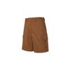 Nike Club Zipper Design Solid Color Cargo Shorts Men shorts Brown FN3518-281