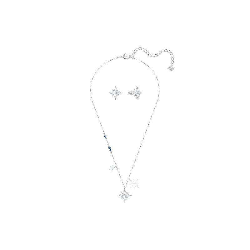 Swarovski Symbol Star Necklace and Earrings Set for Women # 5517182