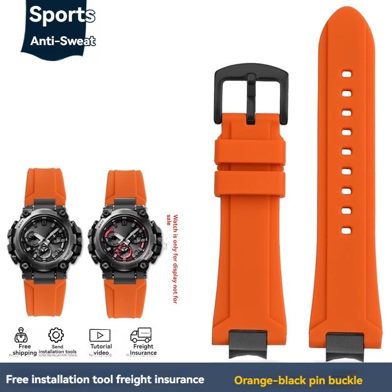 Резиновый ремешок MTG-B3000 для серии Casio G-SHOCK MTG B3000 Модифицированный быстросъемный водонепроницаемый силиконовый ремешок для часов Аксессуары MTG-B3000