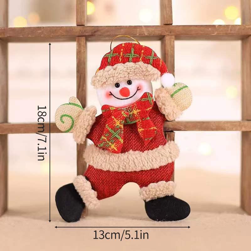Christmas Dolls Christmas Ornaments  New Year Hanging Pendant Xmas Decor Christmas Gifts Doll Christmas Decorations Navidad