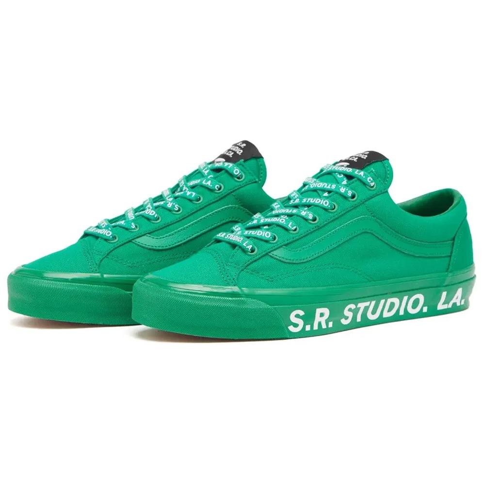 Vans SR. STUDIO. Los Angeles. CA. X Vans Old Skool Reissue 36 Vibram 'Green' Tenisky VN000S53Y9H