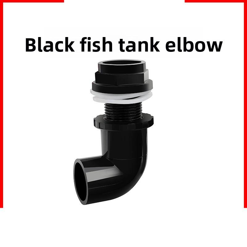 20/25/32/40mm Dark Grey UPVC Direct 90 Degree Elbow Aquarium Garden Irrigation Tee Water Tube Joint Fittings PVC Pipe End Cap