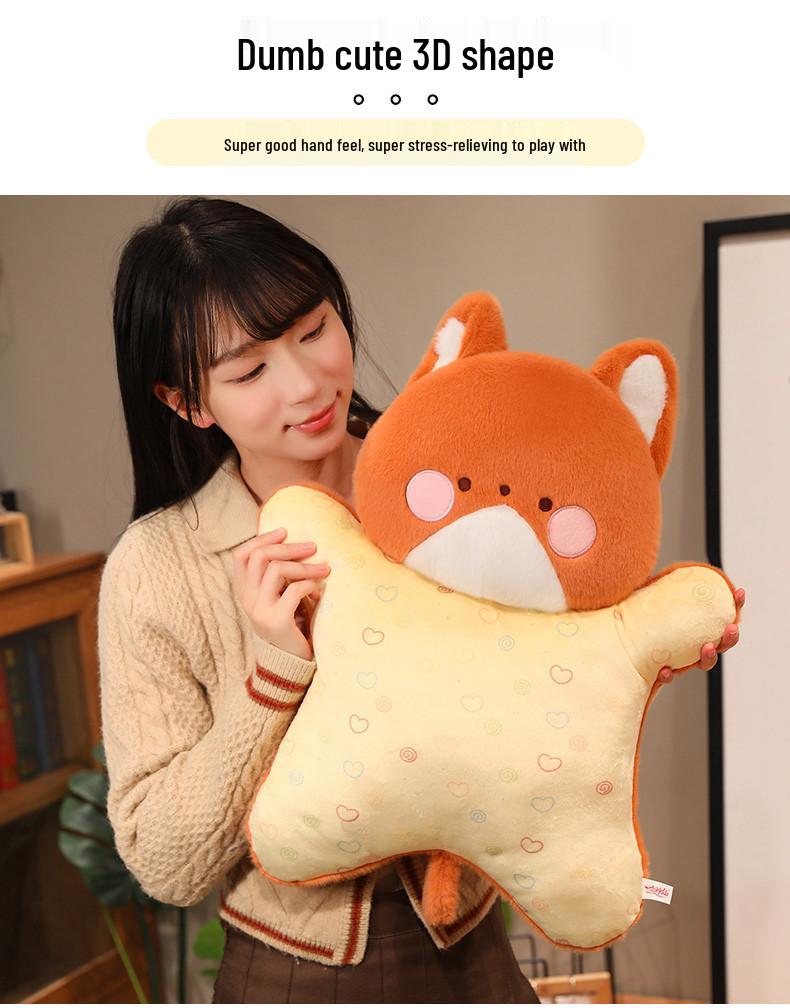 Soothing Plush Beanbag Doll & Keychain Pillow Cushion