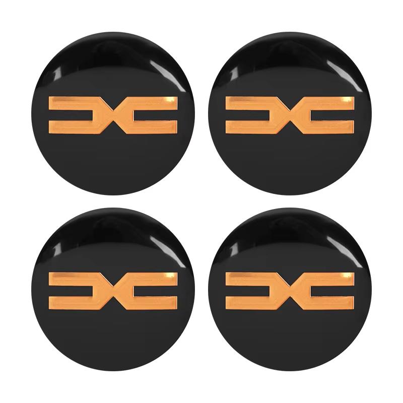 

4Pcs 56mm Car Wheel Center Hub Caps Emblem Stickers For Dacia Logan Sandero Duster Lodgy Spring Jogger Dokker Stepway Bigster RS