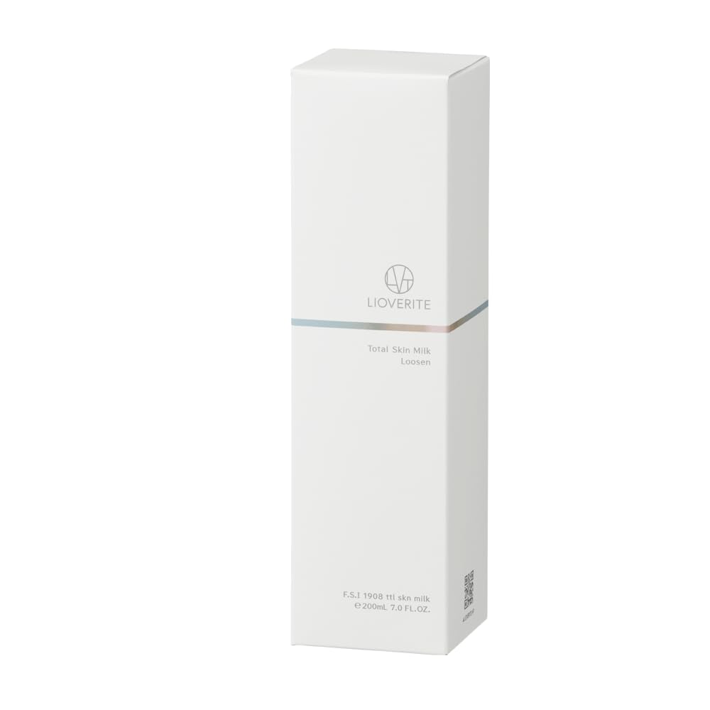 LIOVERITE Total Skin Milk Emulsion 200ml Highly Contains Human Ceramide Focuses on Resident Skin Skin Bacteria Moisturizing Inner Dry Essential Oil