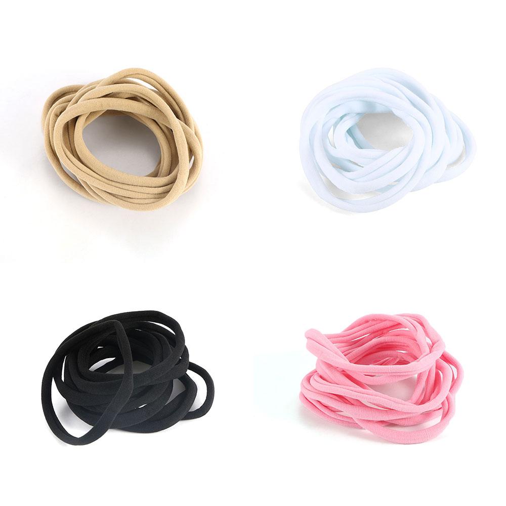 Kinder Gummi für Mädchen Jungen Spandex Elastisch Nahtlos Haaraccessoires Haarschmuck Stirnband Kopfschmuck