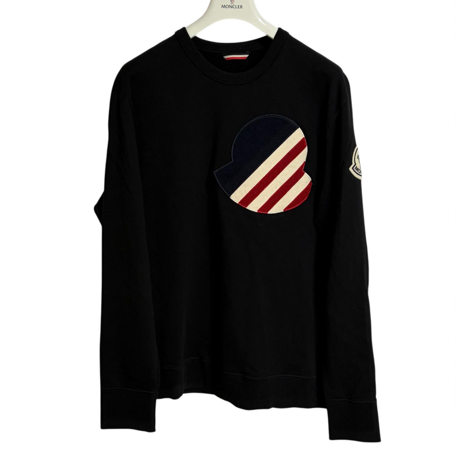 

Used MONCLERsweat black mens чорний