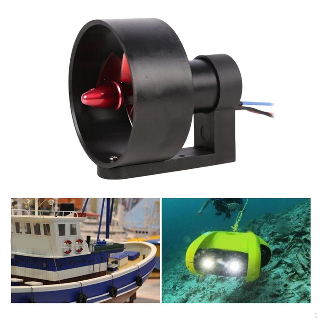 -24V Underwater Thruster Brushless Motor for Tug Boat, DIY Ship , Submarine, Auv Accessory