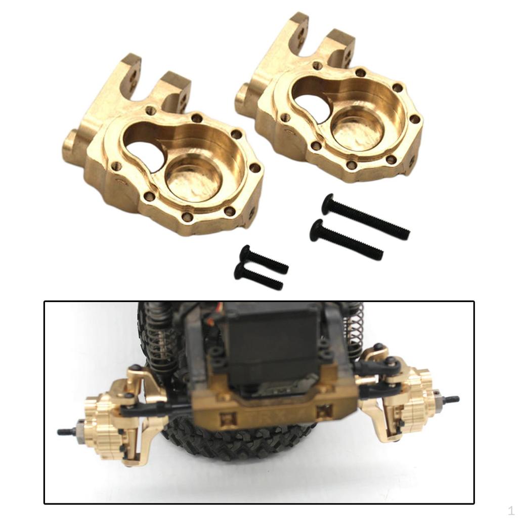 Brass Counterweight Steering Cup Accessories Assembly 1:10 RC Vehicle