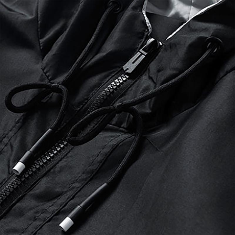 Autumn Men's Jacket Korean Casual Trend Youth Jacket Hooded Printed Jacket