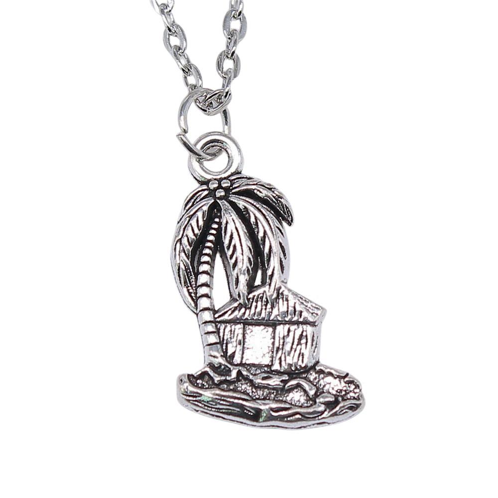 Necklace On The Neck 43cm Chain Clover Mushroom Leaf Kids' Jewelry Materials QN016