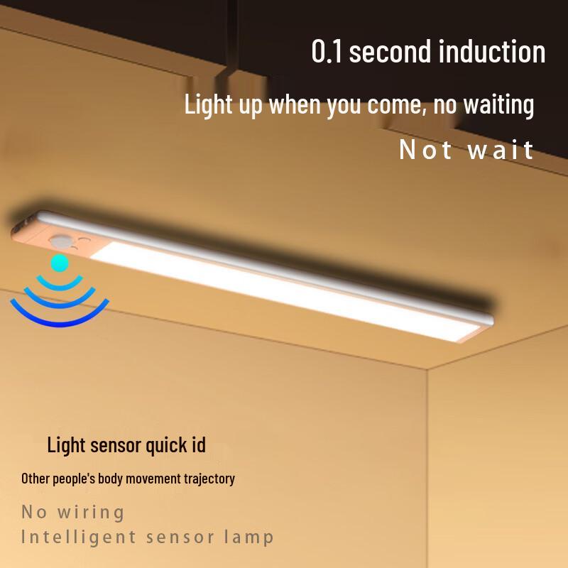 Светодиодный светильник для шкафа UOSU с датчиком движения, перезаряжаемый