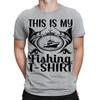This Is My Fishing TShirt Funny Fish Lover Tee Gift Novelty Men T Shirts TA89
