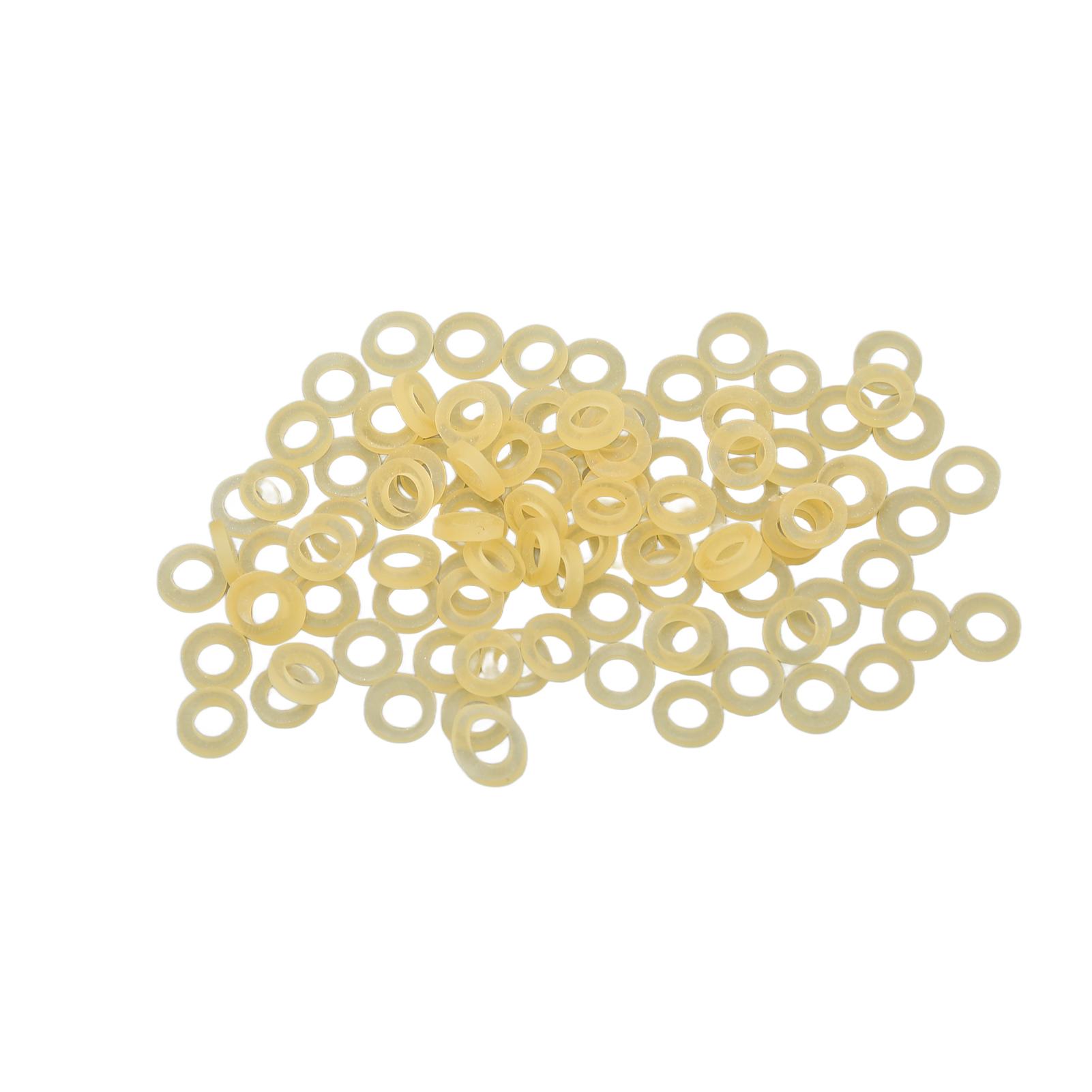 

5000 Pcs Orthodontic Elastic Bands 6.5Oz Rubber Bands for Braces Orthodontics Pet Grooming18 Inch 1/8 inch