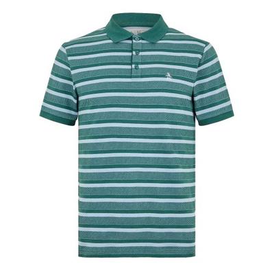 Original Penguin Mens Striped Polo Shirt