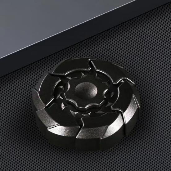 Magnetic Fidget Spinner Toy Stress Anxiety Relief Kids Teens Adults Glowing Fingertip Gyroscope Portable Travel Educational Sensory Spinning Toy