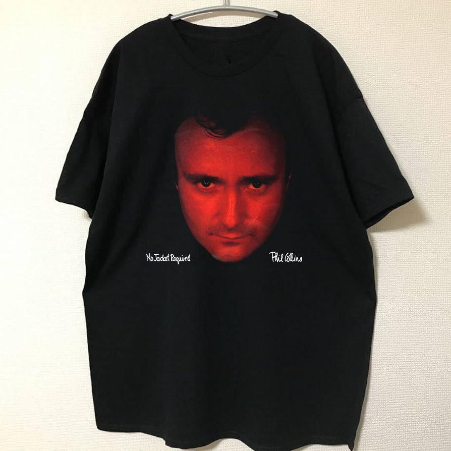 Phil Collins No Jacket Required Cotton Short Sleeve T Shirt Full Size S-5XL S разноцветный