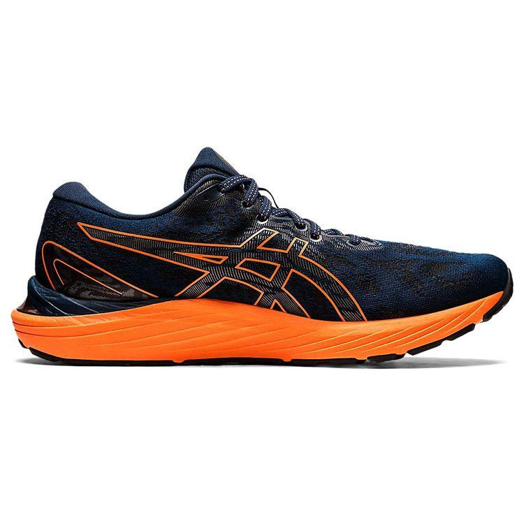 Asics Gel Cumulus 23 French Blue Shocking Orange Men Sneakers 1011B012-408